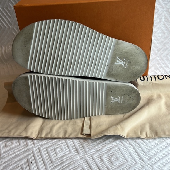 Louis Vuitton Men’s Tan Mules - Picture 6 of 9